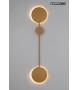 MOOSEE lampa ścienna SHADOW 2 złota