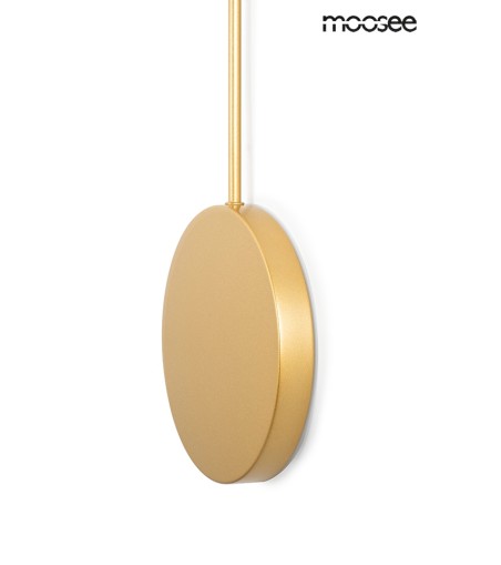 MOOSEE lampa ścienna SHADOW 2 złota
