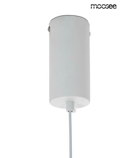 MOOSEE lampa wisząca OMBRE 80 biała