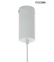 MOOSEE lampa wisząca OMBRE 80 biała