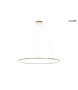 MOOSEE lampa wisząca RING SLIM 120 złota