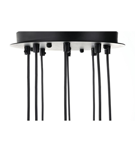 MOOSEE lampa wisząca FLUSSO 8 czarna