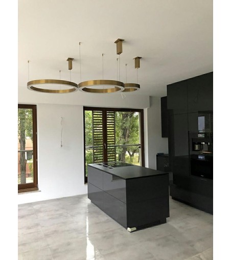 MOOSEE lampa wisząca RING 80 złota
