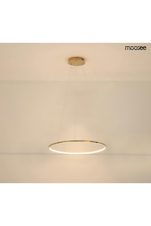 MOOSEE lampa wisząca RING SLIM 60 złota