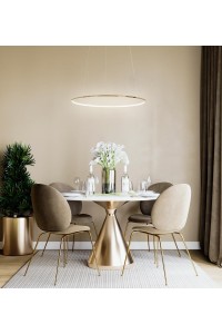 MOOSEE lampa wisząca RING SLIM 60 złota