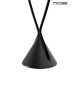 MOOSEE lampa wisząca ATLAS 3 czarna
