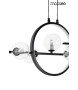 MOOSEE lampa wisząca ALURE LINE TWIN 90 czarna