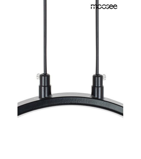 MOOSEE lampa wisząca ALURE LINE TWIN 90 czarna