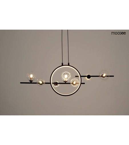 MOOSEE lampa wisząca ALURE LINE TWIN 90 czarna