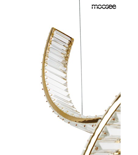 MOOSEE lampa wisząca WAVE 120 złota