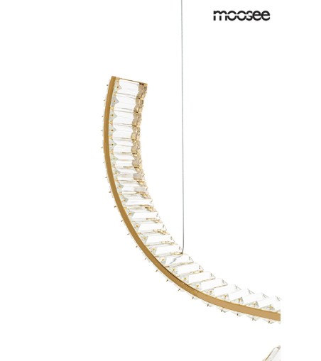 MOOSEE lampa wisząca WAVE 120 złota