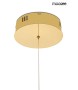 MOOSEE lampa wisząca WAVE 120 złota