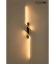 MOOSEE lampa ścienna MAISON 100 czarna