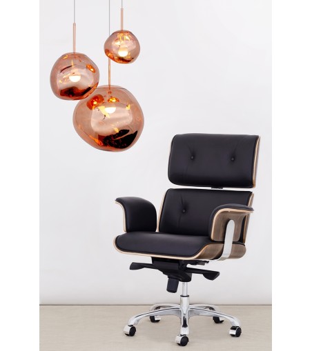 MOOSEE lampa wisząca FUSION 40 miedziana  - akryl