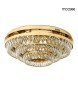 MOOSEE lampa sufitowa / plafon SAVOY 3    złota