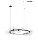 MOOSEE lampa wisząca ALURE 120 czarna