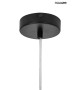MOOSEE lampa wisząca ALURE 120 czarna