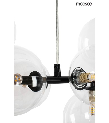 MOOSEE lampa wisząca ALURE LINE 120 czarna