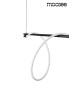 MOOSEE lampa wisząca SERPIENTE 120  czarna