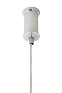 MOOSEE lampa wisząca RING 60 srebrna