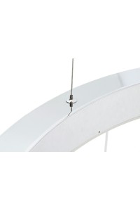 MOOSEE lampa wisząca RING 60 srebrna