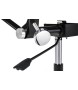 Fotel biurowy BODY PRESTIGE PLUS czarny  - skóra naturalna, aluminium