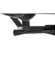 Fotel biurowy BODY PRESTIGE PLUS czarny  - skóra naturalna, aluminium