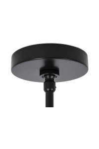MOOSEE lampa wisząca PLANETARIO 15        czarna - klosze dymione