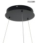 MOOSEE lampa wisząca GARDENS 50 czarna