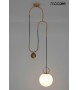 MOOSEE lampa wisząca LIFT złota