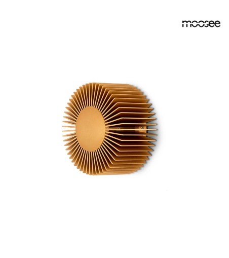 MOOSEE lampa ścienna SUNNY złota