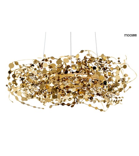 MOOSEE lampa wisząca MONETE 80 złota