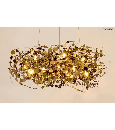 MOOSEE lampa wisząca MONETE 80 złota