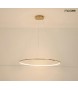 MOOSEE lampa wisząca RING SLIM 80 złota