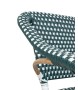 Krzesło ogrodowe CAFE MIRAMAR turkus /    morski rattan