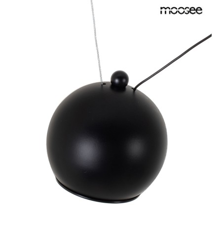 MOOSEE lampa wisząca OCTO 3 czarna