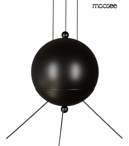 MOOSEE lampa wisząca OCTO 3 czarna