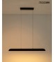 MOOSEE lampa wisząca LINEA brązowa