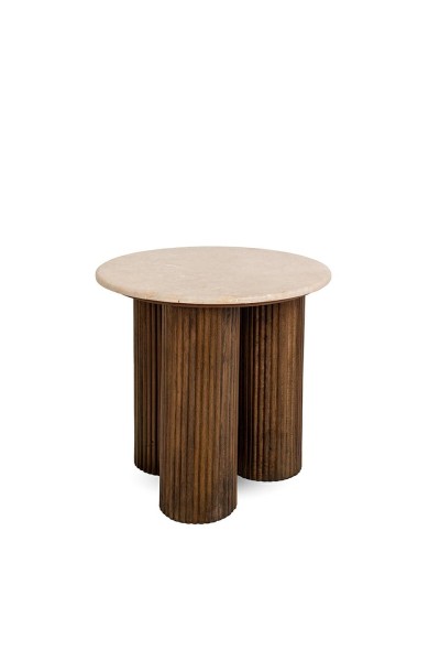 MaMaison stolik RAGNO marmur / drewno