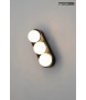 MOOSEE lampa ścienna DROPS 3 czarna