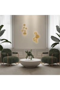 MOOSEE lampa ścienna LIRIO 4 złota
