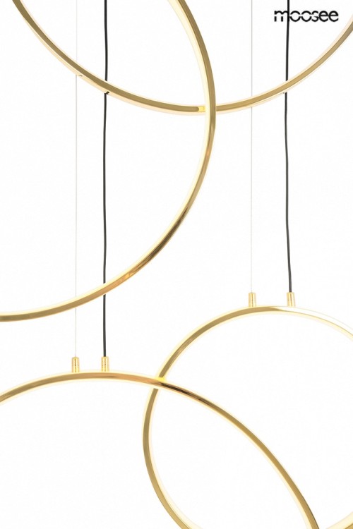 MOOSEE lampa wisząca CIRCULO SIX złota