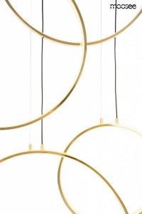 MOOSEE lampa wisząca CIRCULO SIX złota