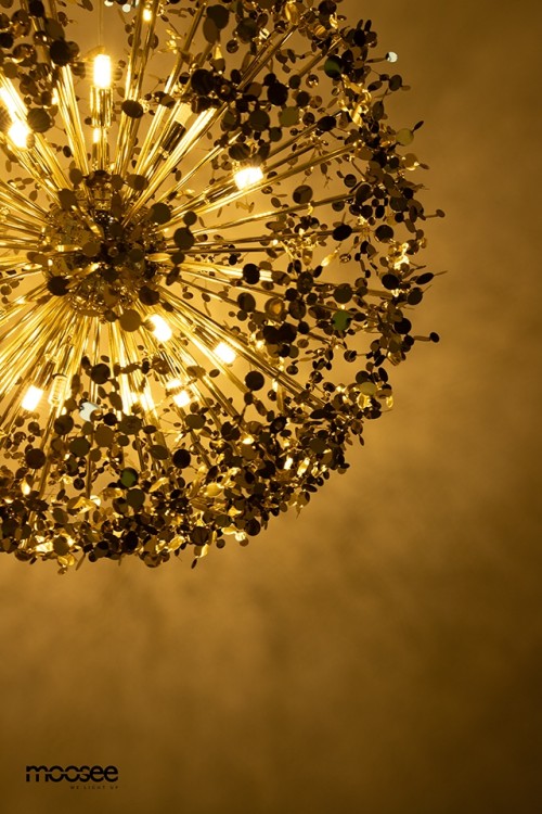 MOOSEE lampa wisząca MONETE 50 złota