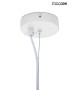 MOOSEE lampa wisząca NEST 40 biała