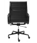 Fotel biurowy AERON PRESTIGE PLUS czarny - skóra naturalna, aluminium