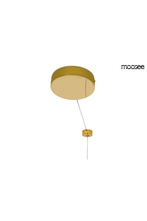 MOOSEE lampa wisząca RING LUXURY 50  złota