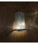 Lampa ścienna ATLANTA WALL 2 - aluminium, stal