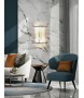 Lampa ścienna ATLANTA WALL 2 - aluminium, stal