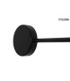 MOOSEE lampa ścienna SHADOW 2 CLOSE czarna